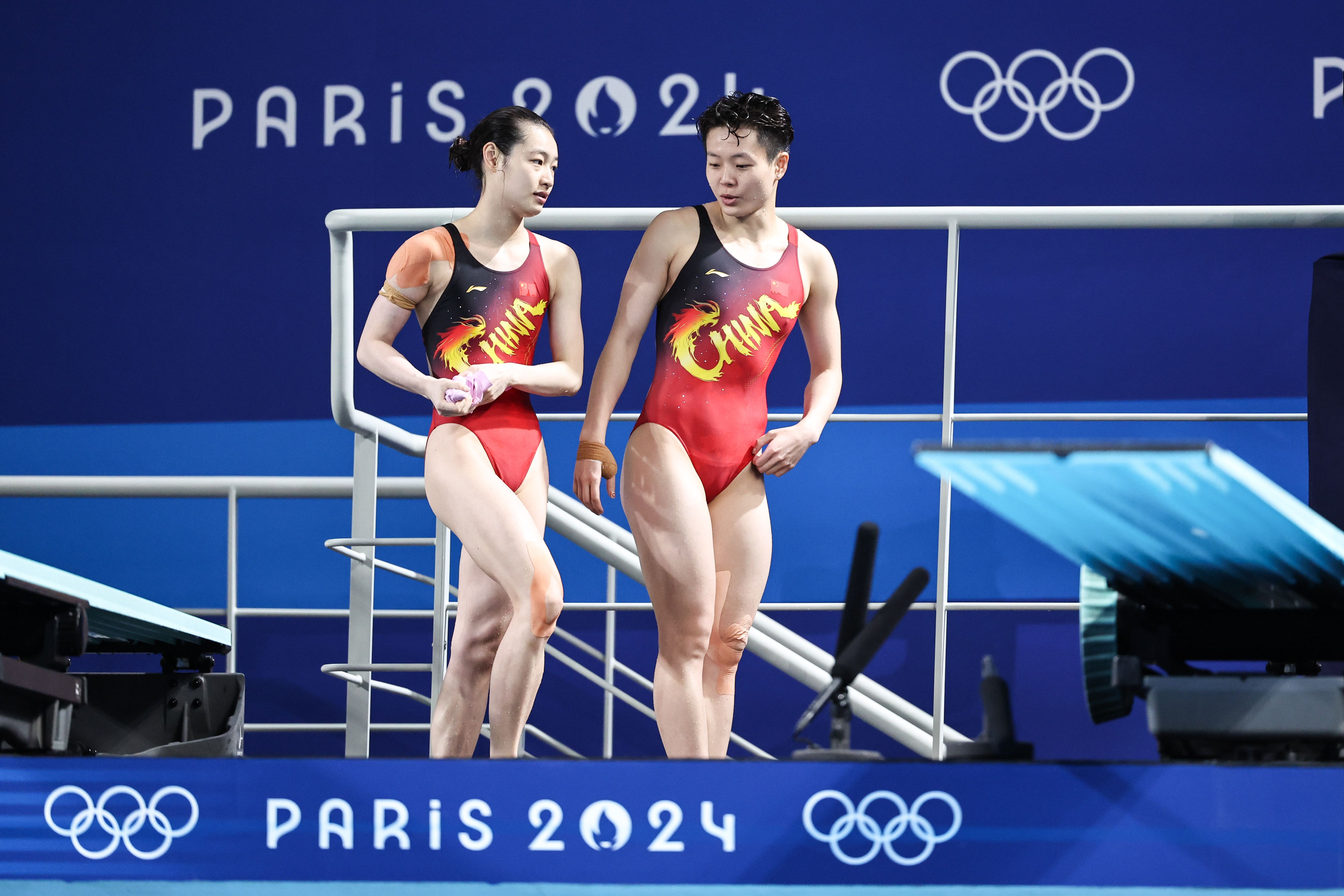🥇第二枚金牌来了！陈怡文、常雅妮夺得女子双人3米板跳水金牌